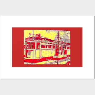 Summer Tram Posters and Art